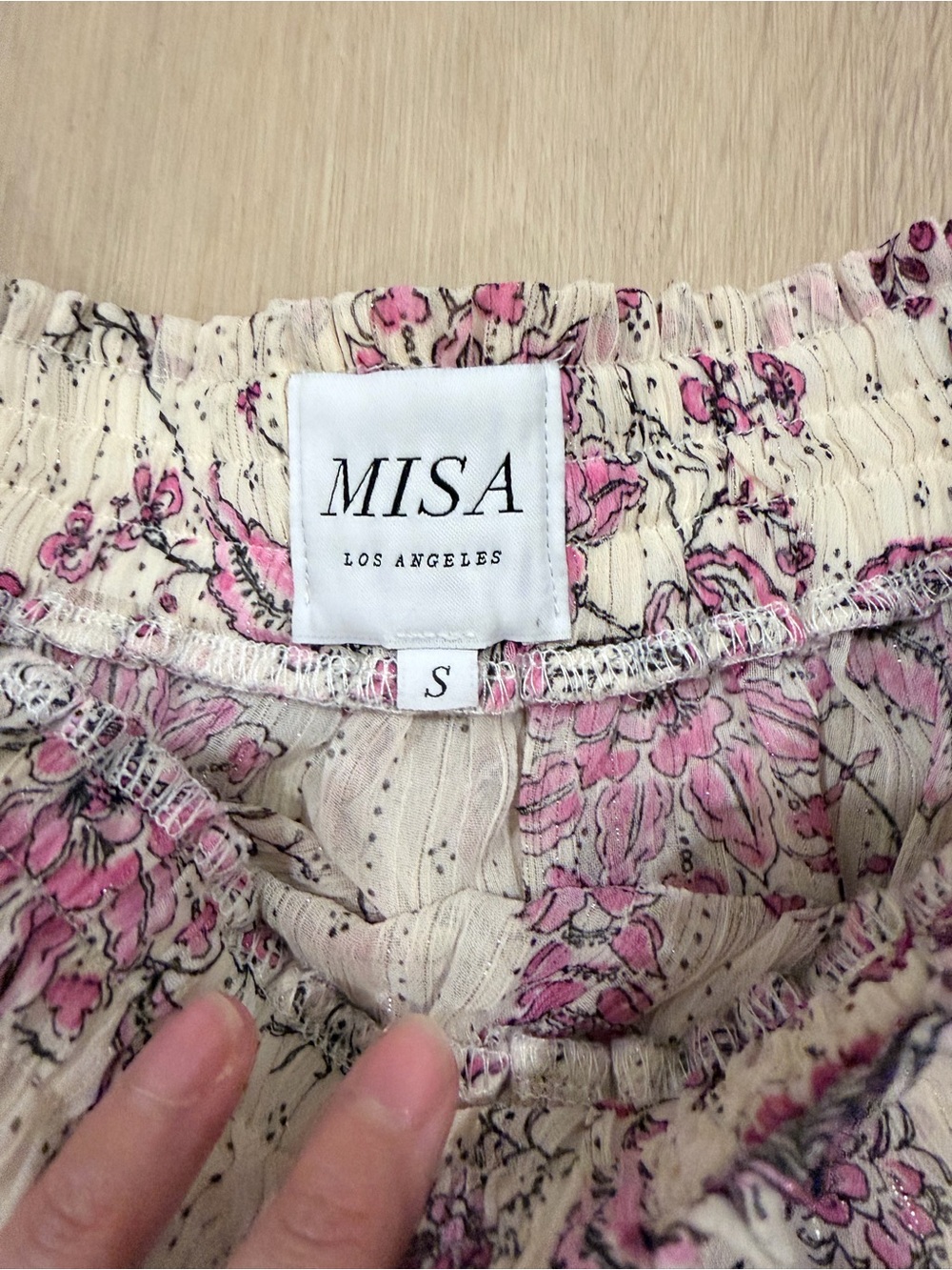 MISA Los Angeles Marion mini skirt in siena floral - Picture 3 of 5